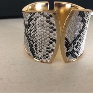 Bracelet snakeskin print. From New York and Company . Very cute